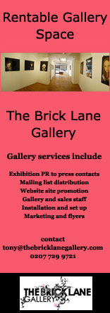 THE BRICK LANE GALLERY RENTABLE GALLERY